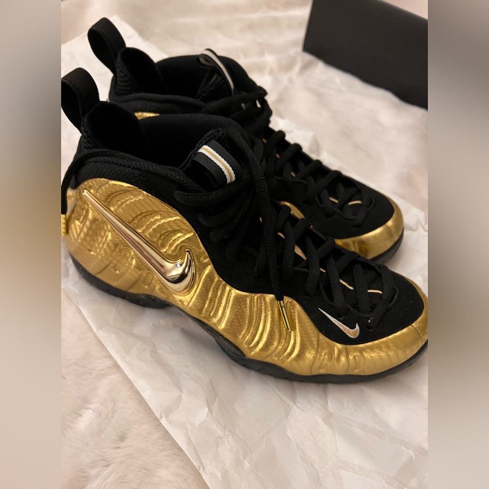 Men’s Nike Gold Foamposites